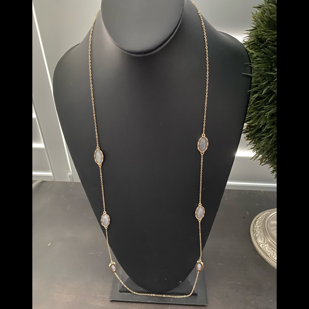 14th Union New Y Organic Station Necklace 11$